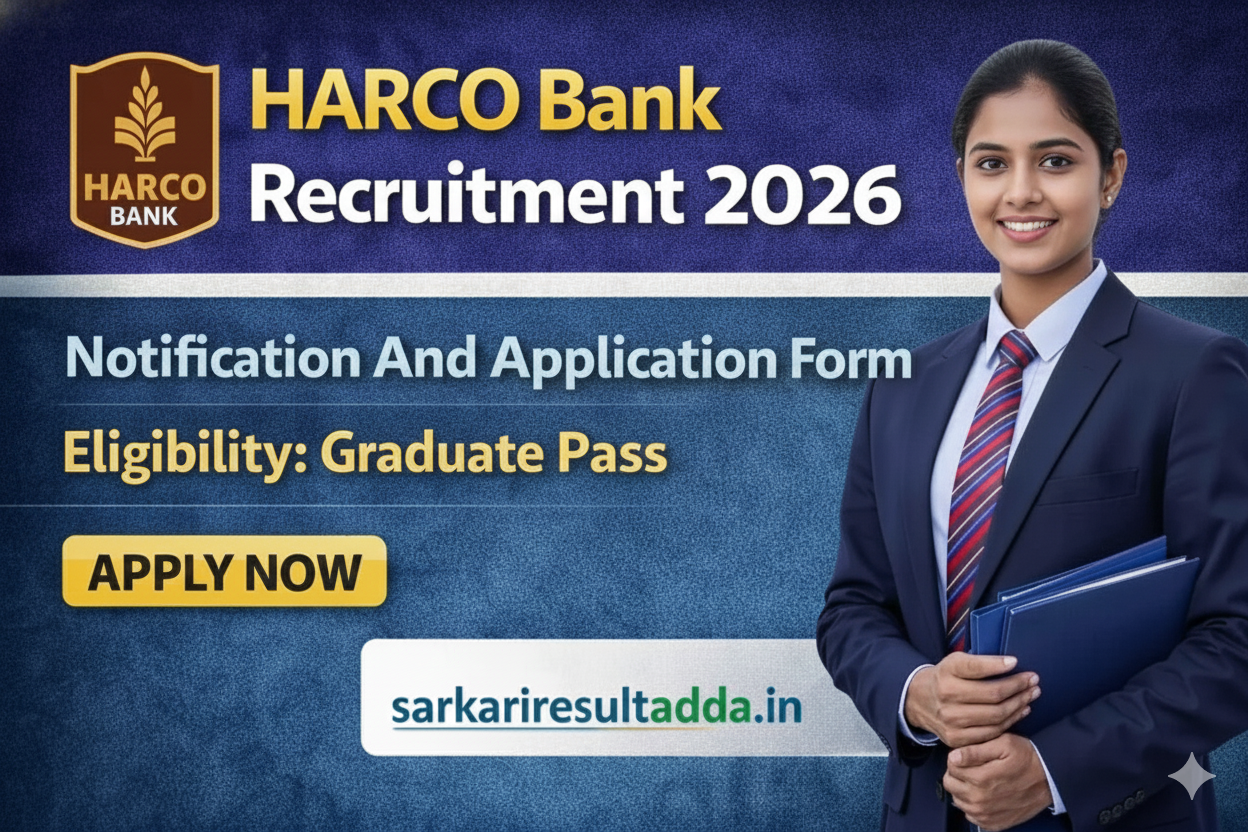 HARCO Bank Apprentice Recruitment 2026
