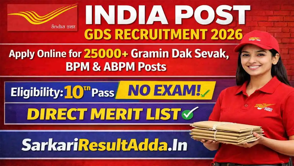 India Post GDS Recruitment 2026