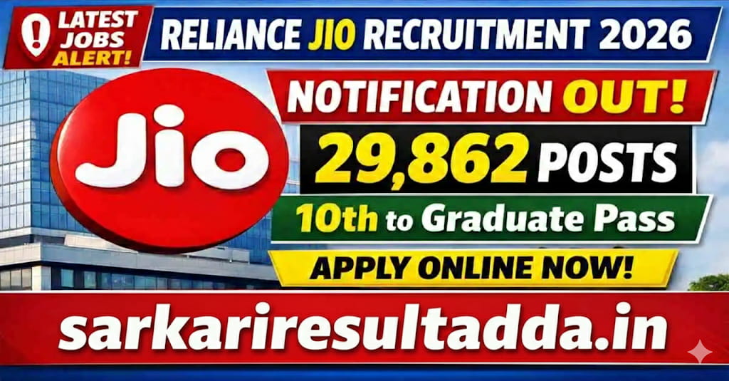 Reliance Jio Recruitment 2026 