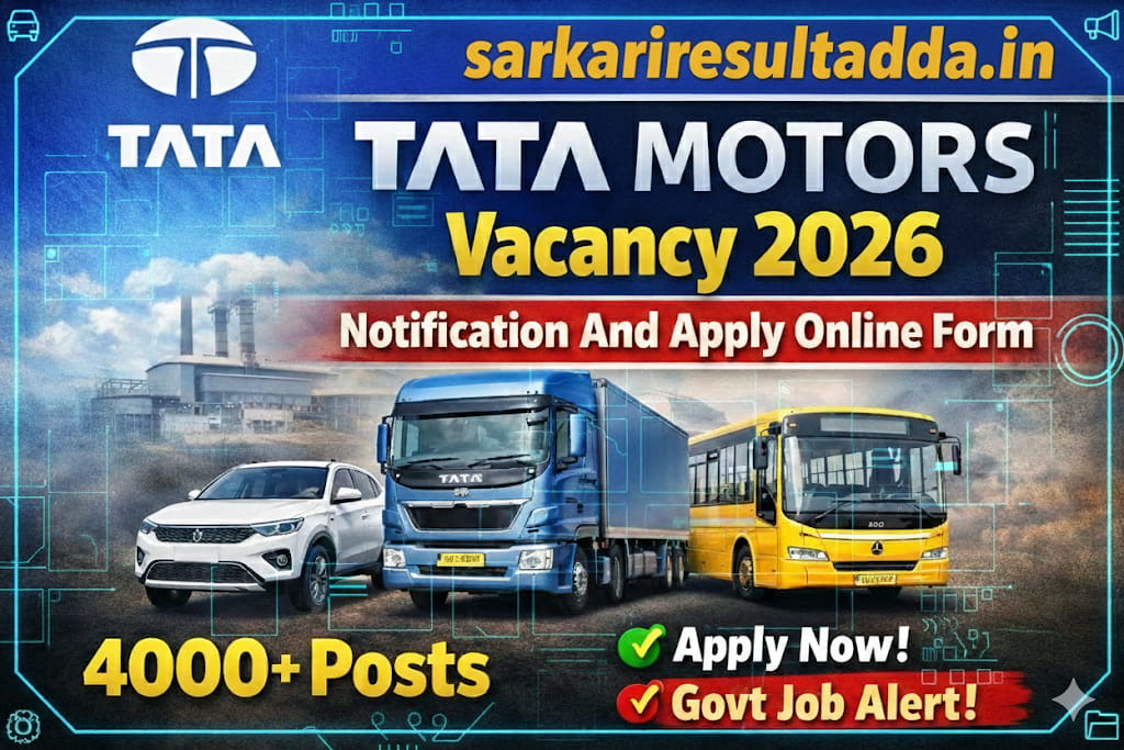 TATA Motors Recruitment 2026