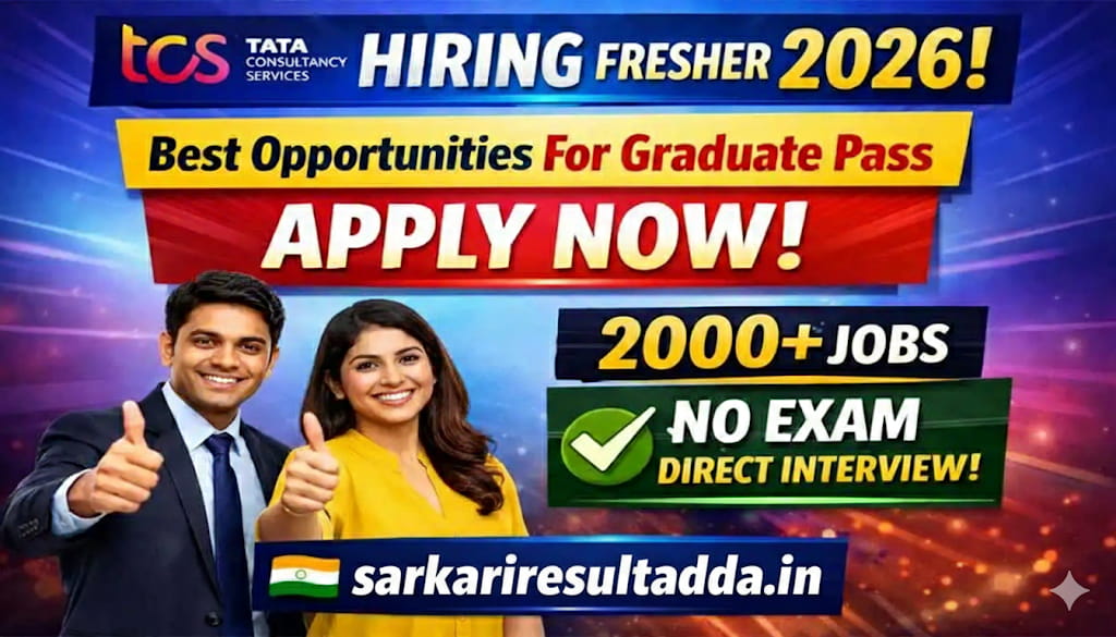 TCS Hiring Fresher 2026