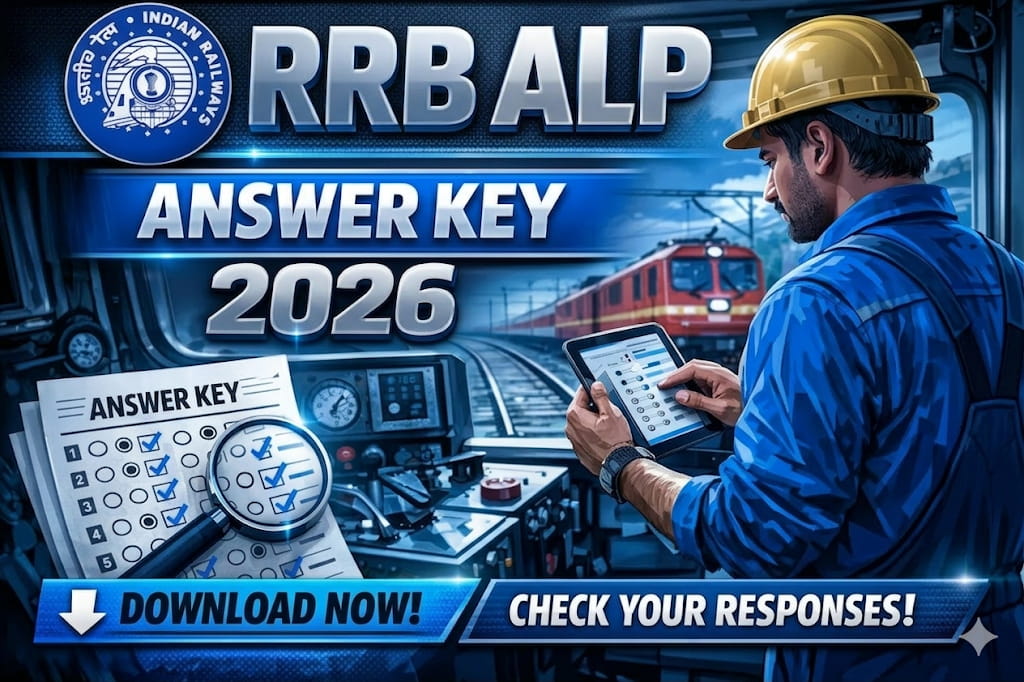 RRB ALP CBT 1 Answer Key 2026